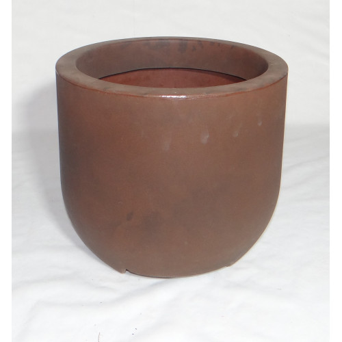 VASO DECÔ 50X45CM ANTIQUE RUSTY - COM PRATINHO EMBUTIDO