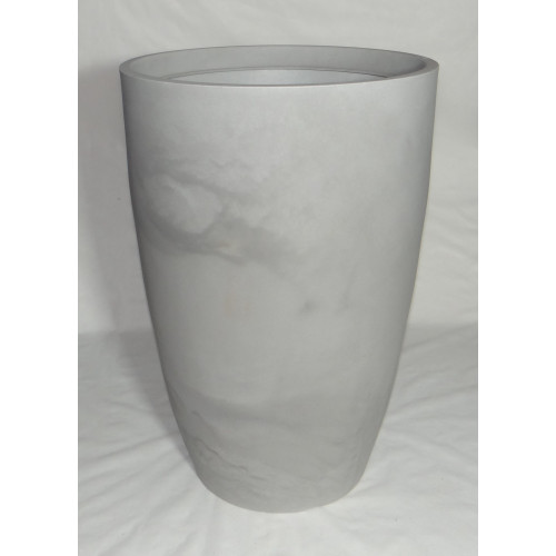 VASO LISO CÔNICO 53 CIMENTO QUEIMADO