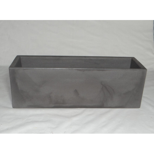 CACHEPOT FLOREIRA FLAT67 PRETO ARDÓSIA