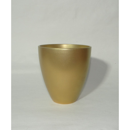 VASO CERÂMICO FRANKFURT OURO