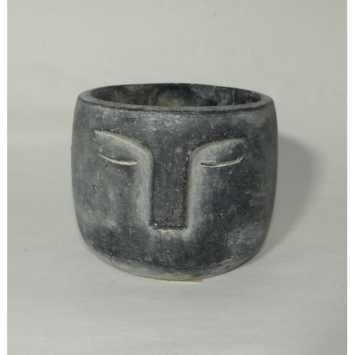 VASO CABEÇA GRAFITE D13 A13 VASO CABEÇA GRAFITE D13 A13