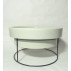 VASO LOFT 32x10 ANTIQUE BRANCO - COM SUPORTE DE FERRO 28X12 VASO LOFT 32x10 ANTIQUE BRANCO - COM SUPORTE DE FERRO 28X12
