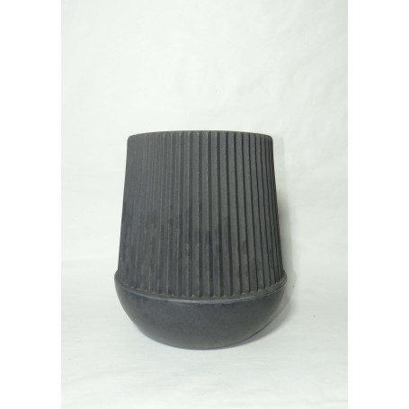 VASO FUJI 22/27x30xm ANTIQUE PRETO