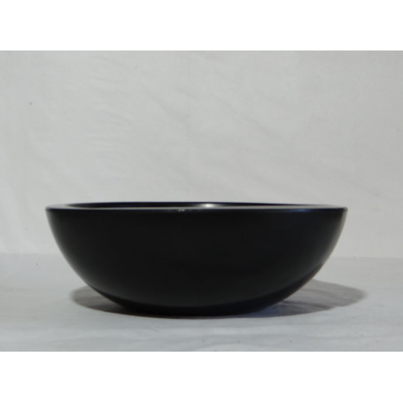 BACIA PEROLA G 15cm PRETO