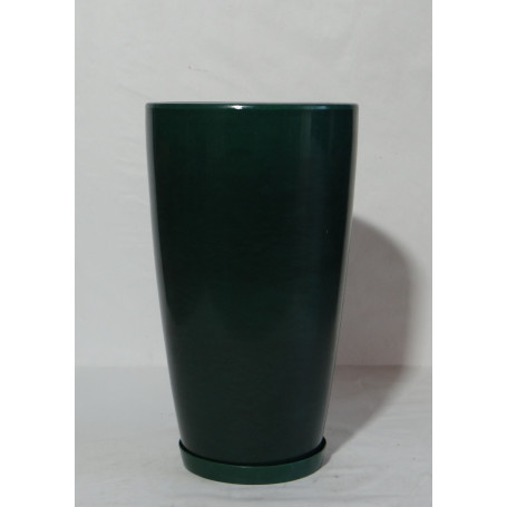 VASO PEROLA CONICO P 53cm VERDE