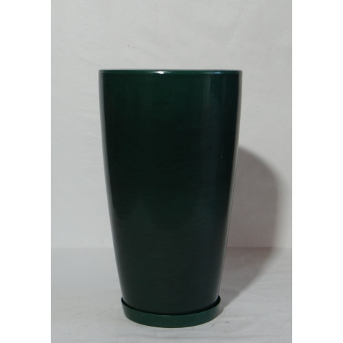 VASO PEROLA CONICO P 53cm VERDE