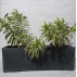 JARDINEIRA PRISMA M 66x24cm CHUMBO JARDINEIRA PRISMA M 66x24cm CHUMBO