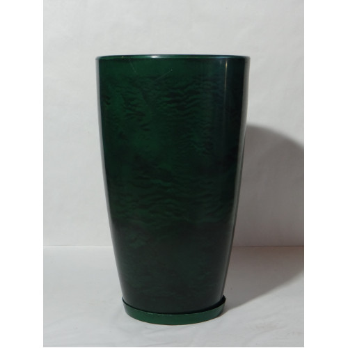 VASO PEROLA CONICO M 60cm VERDE