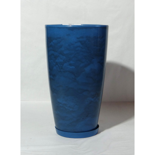 VASO PEROLA CONICO P 53cm AZUL PISCINA VASO PEROLA CONICO P 53cm AZUL PISCINA