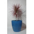 VASO PEROLA OVAL M 48cm AZUL PISCINA