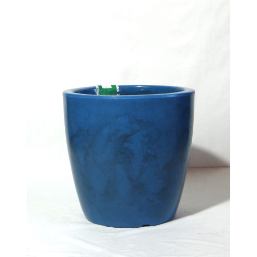 VASO PEROLA OVAL G 62cm AZUL PISCINA VASO PEROLA OVAL G 62cm AZUL PISCINA