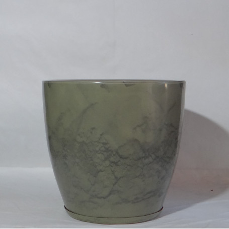 VASO PEROLA OVAL M 48cm CAMURÇA