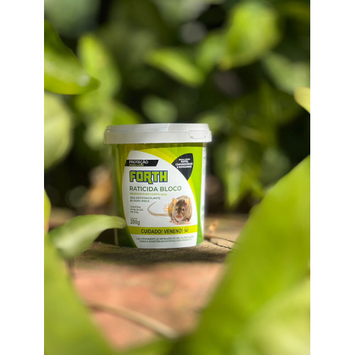 FORTH RATICIDA BLOCO BALDE 200g