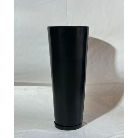VASO PEROLA CILINDRO P PRETO