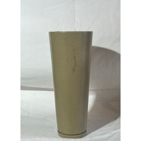 VASO PEROLA CILINDRO P BEGE