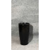 VASO PEROLA CONICO M 60cm PRETO