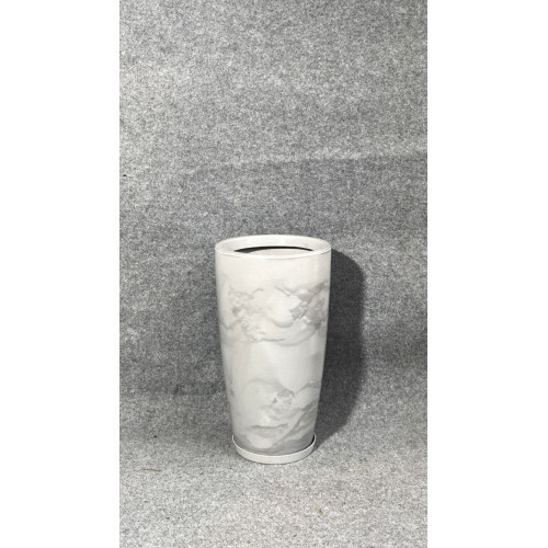 VASO PEROLA CONICO M 60cm CIMENTO