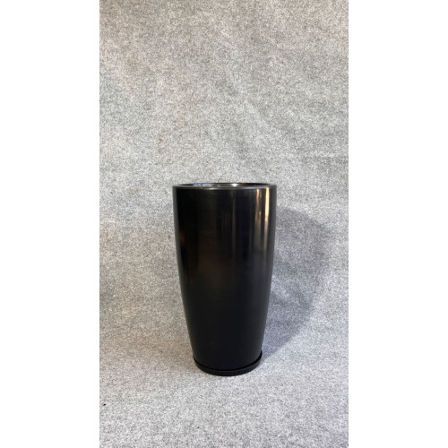 VASO PEROLA CONICO GG 90cm PRETO