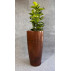 VASO PEROLA CONICO GG 90cm MARRON