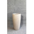 VASO CONICO PRISMA P 53CM CALCARIO