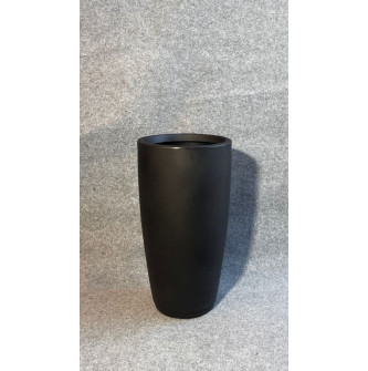 VASO CONICO PRISMA P 53CM PRETO