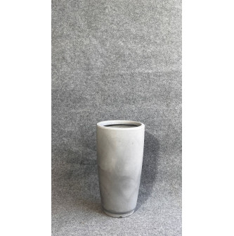 VASO CONICO PRISMA G 70CM CIMENTO